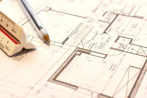 Image of architect Peterborough drawings