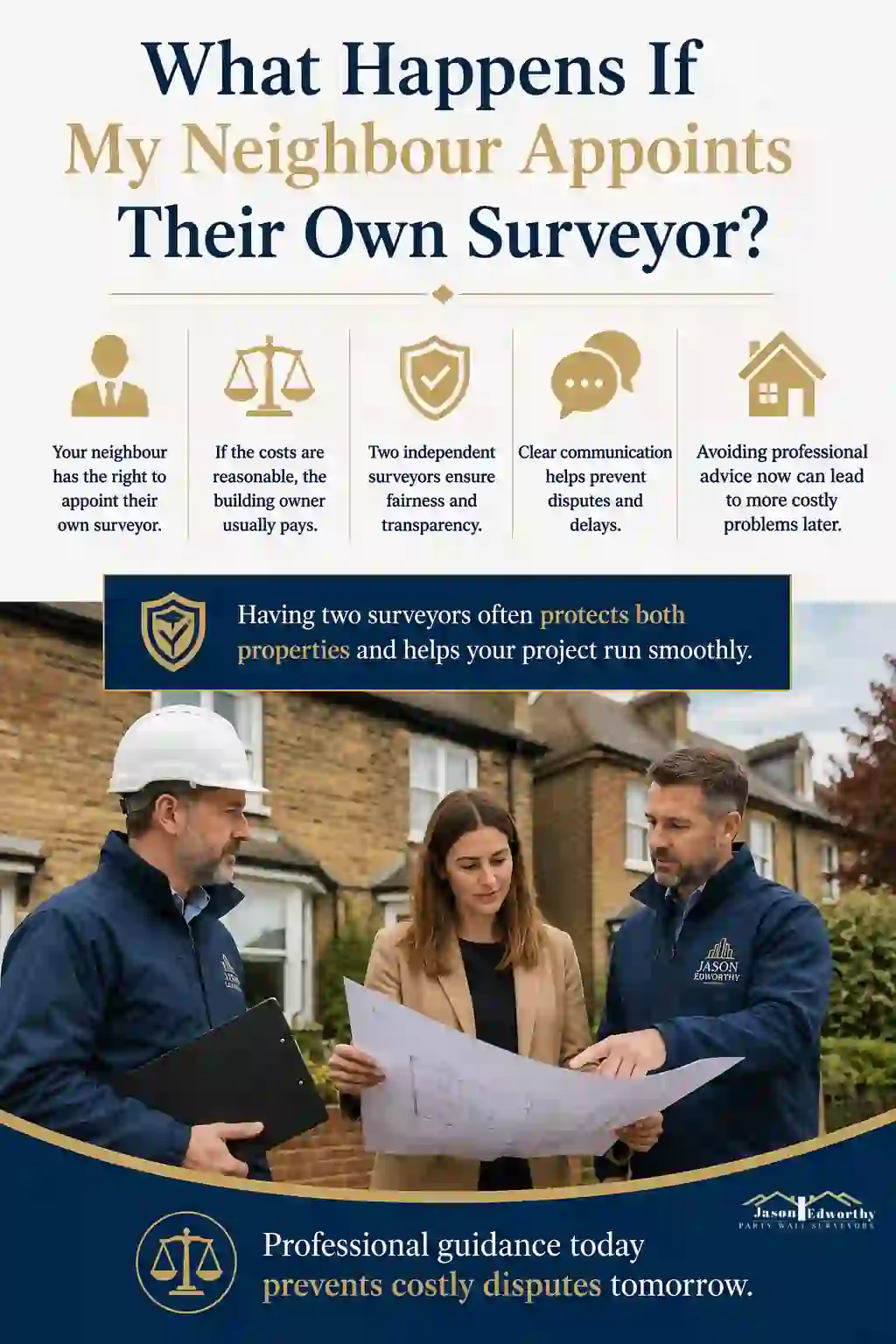 What Happens If My Neighbour Appoints Their Own Surveyor Peterborough?